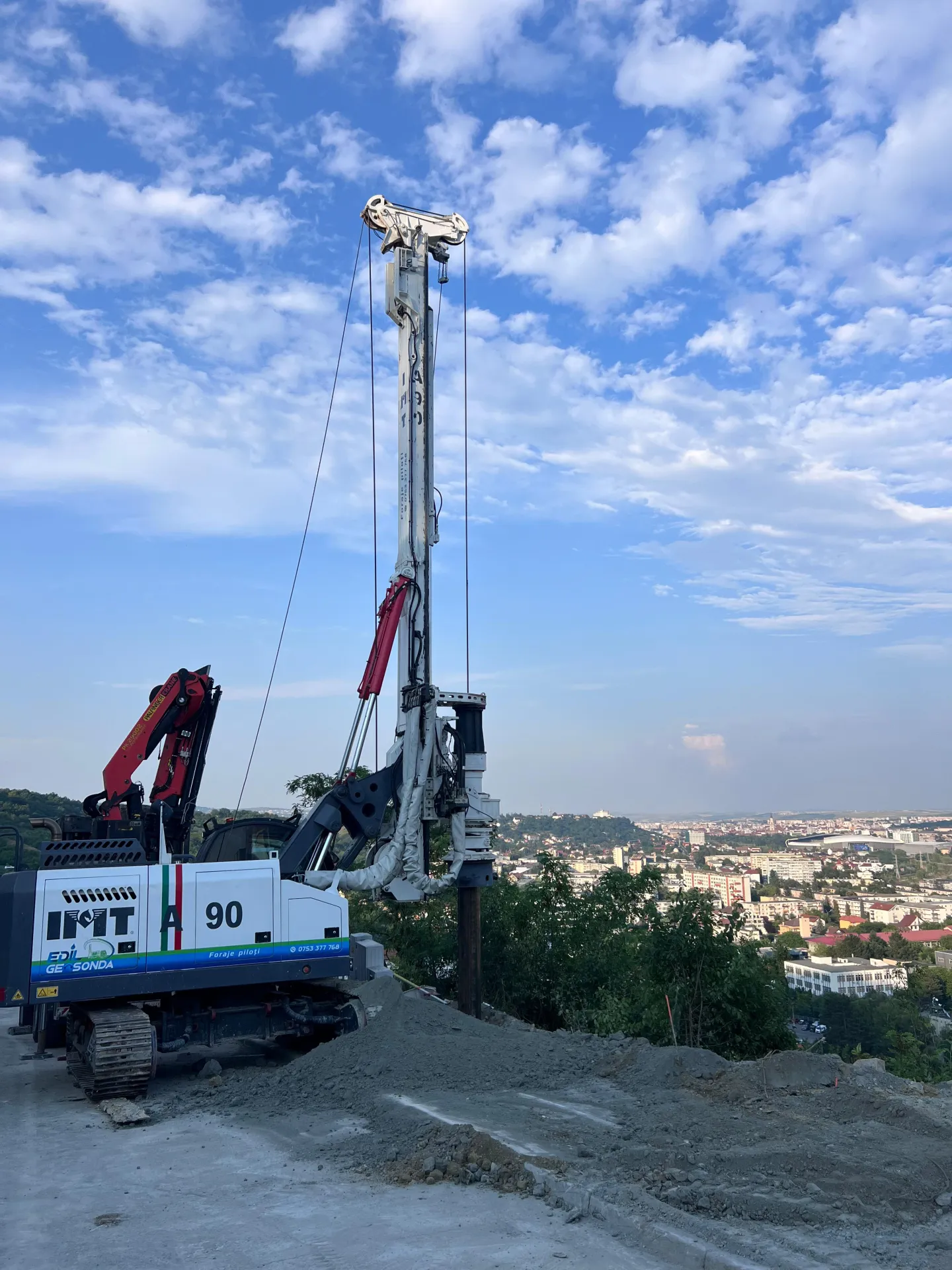 Foraje piloți locuință semicolectivă Cluj-Napoca imagine 4